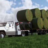 FS22 PJ Gooseneck Trailer v1.0 - FS 22 Trailers Mod Download