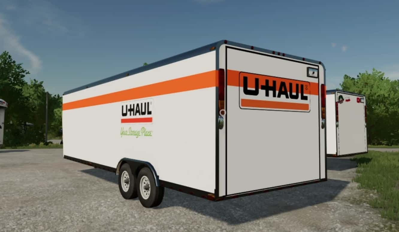 FS22 30FT Box trailer pack v1.0 FS 22 Trailers Mod Download