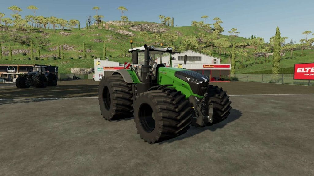 FS22 Beast Fendt 1000 Vario Tractor v1.0 - FS 22 Tractors Mod Download