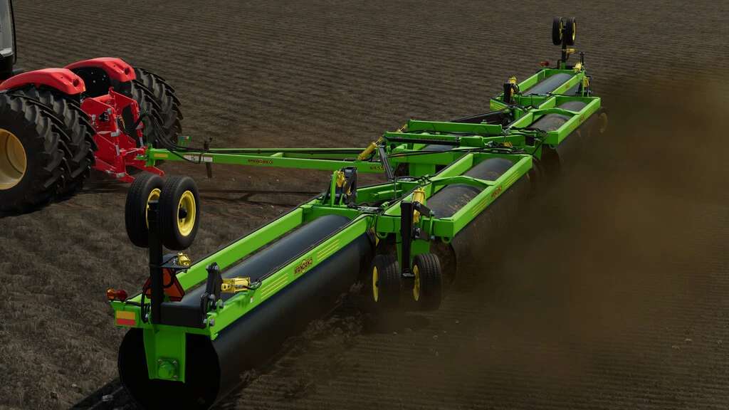 FS22 Mandako 5 Plex Roller v1.1 FS 22 Implements & Tools Mod Download