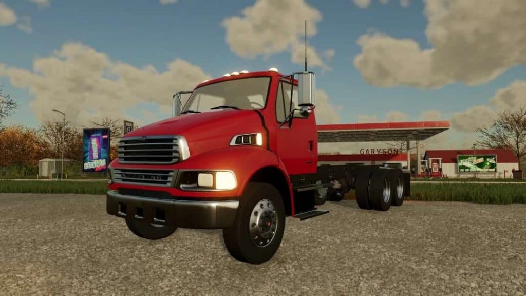 FS22 Sterling Acterra Flatbed/AR Truck v1.0 FS 22 Trucks Mod Download