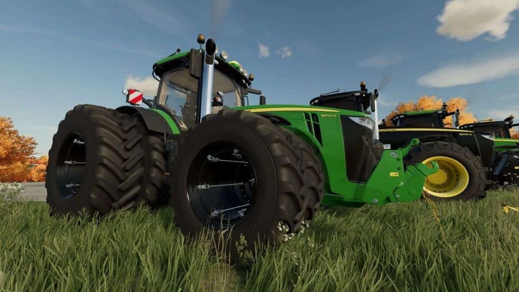 FS22 John Deere 8R Edited v2.5 - FS 22 Tractors Mod Download
