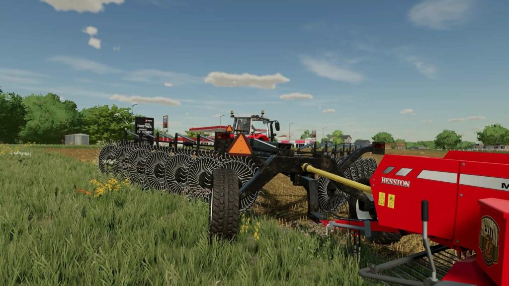FS22 Lizard Rake 8.5M v1.0 - FS 22 Implements & Tools Mod Download
