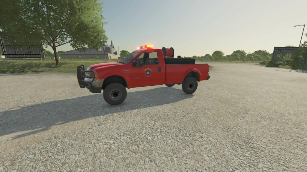 FS22 Ford F250 Brush Truck v1.0 Farming simulator 19 / 17 / 15 Mod