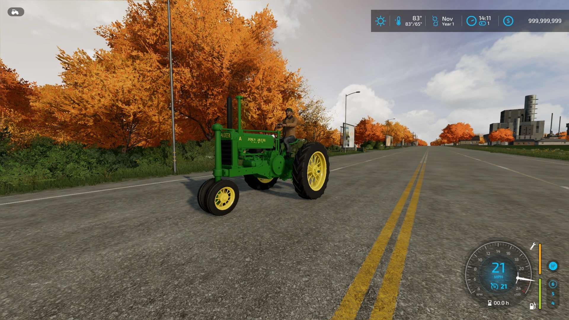 FS22 John Deere Model A (With Road Gear) v2.0 FS 22 Tractors Mod Download