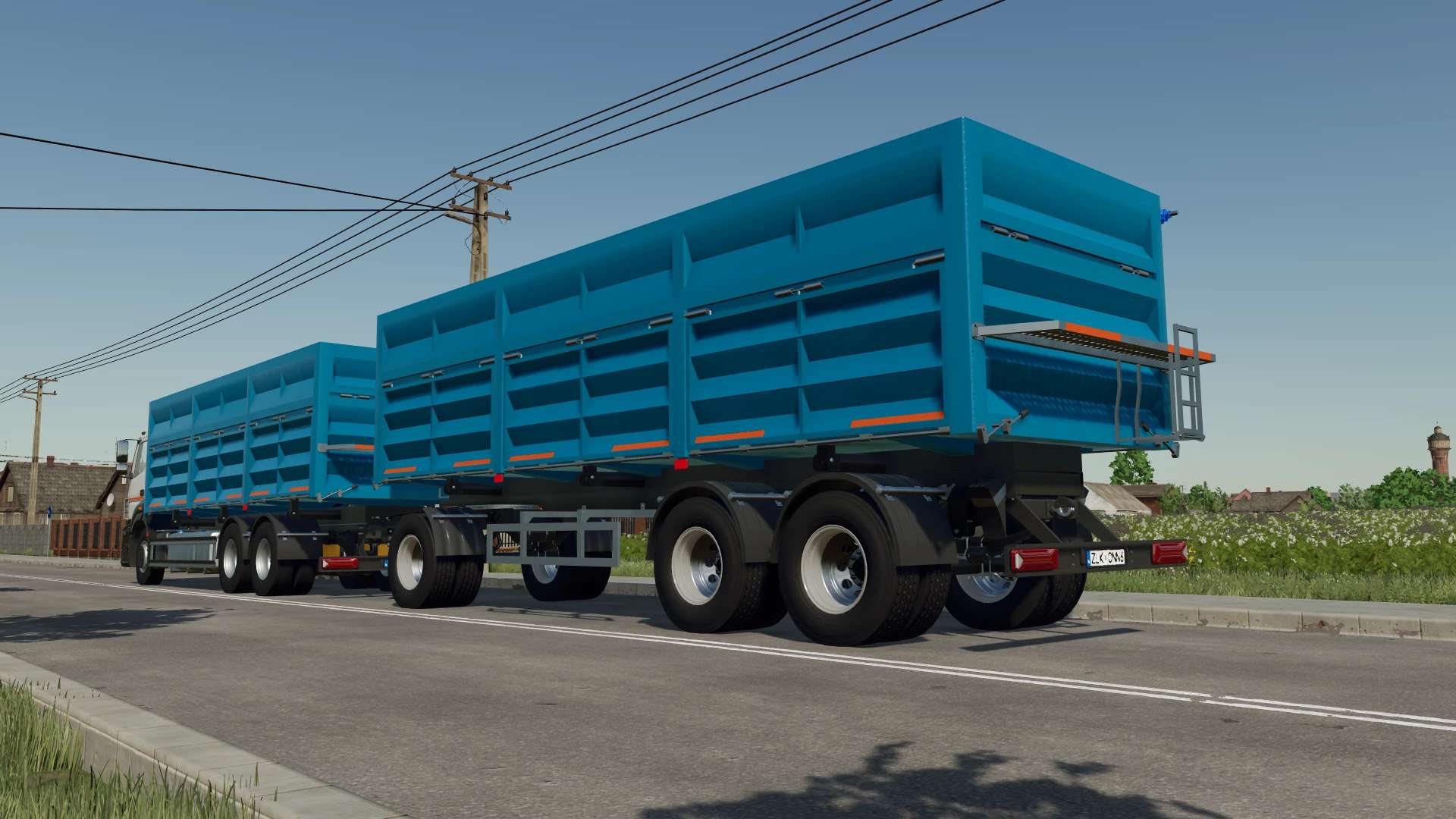 FS22 Kamaz 5490 Trailer v1.1 - FS 22 Trailers Mod Download