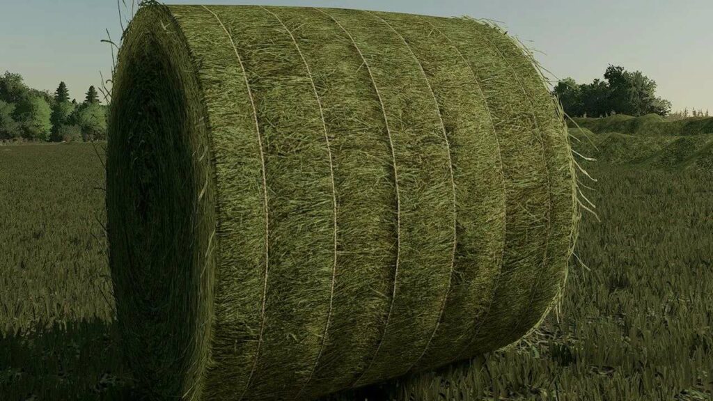 FS22 125cm string bales v1.1 - FS 22 Textures Mod Download