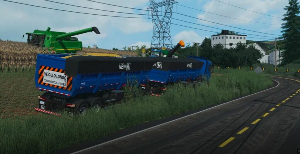 FS22 Randon Dumper Rodotrem v1 (1) - Farming simulator 19 / 17 / 15 Mod