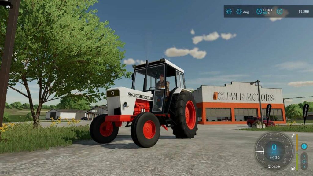 FS22 David Brown 996 scraper spec v1.0 - Mod Download