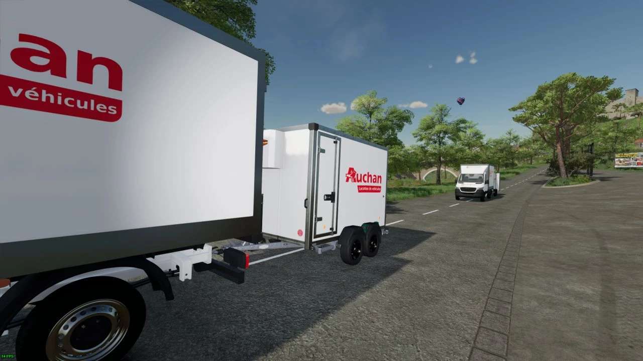 Fs22 Rental Mods FS22 Böckmann KK 3018 trailer Rental companies V1.0 - FS 22 Trailers ...
