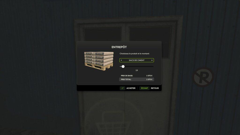 FS25 Pallet store v1 (2) - Farming simulator 19 / 17 / 15 Mod