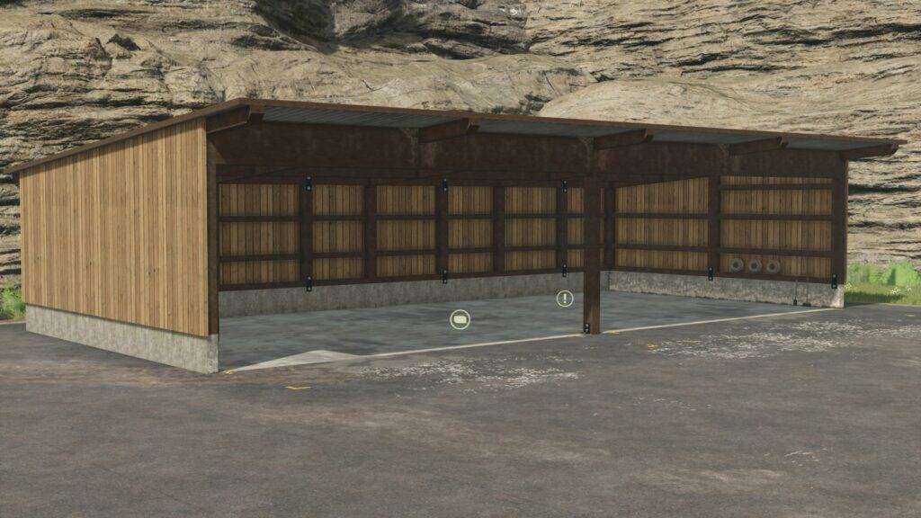 FS25 Autoload bale shed v1.1.0.0 - FS 25 Objects Mod Download