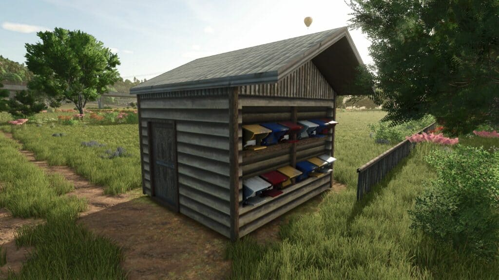 FS25 Small Bee Hive v1.0 - FS 25 Objects Mod Download