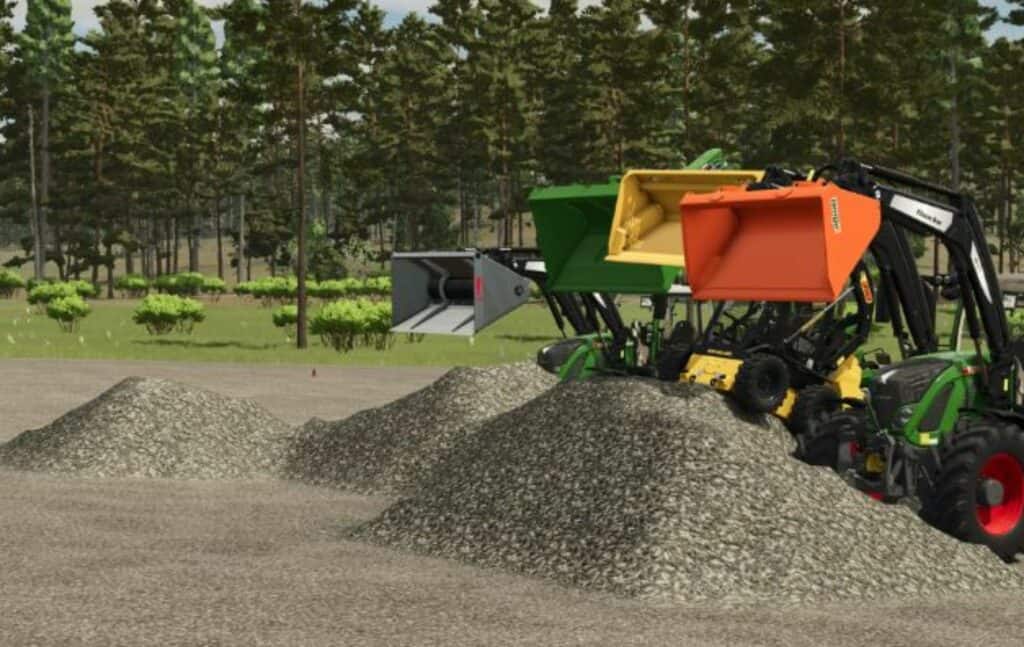 Fs25 Loader Bucket FS25 Bucket Set V1.0 - FS 25 Implements & Tools Mod Download