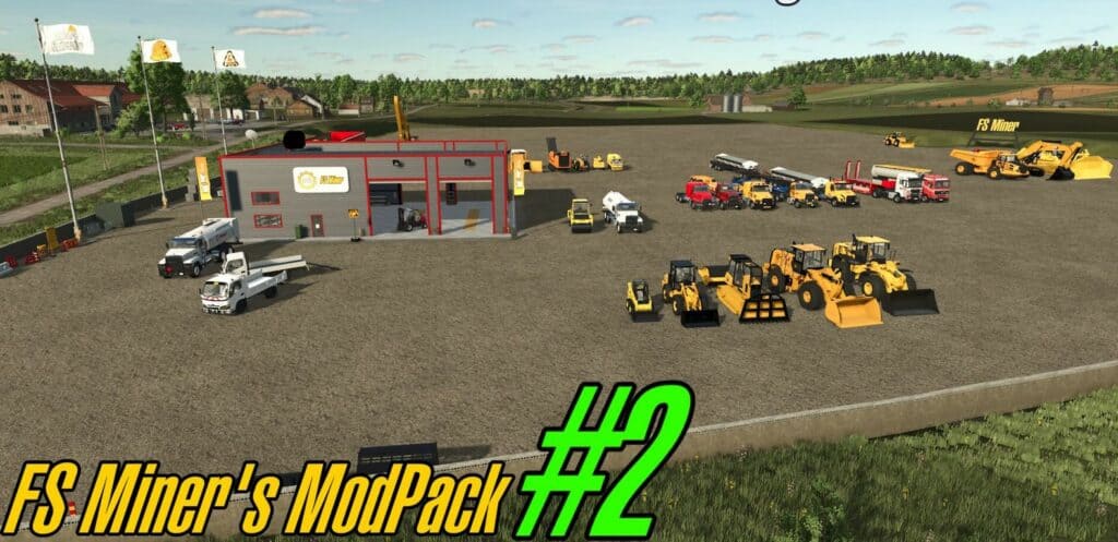 FS25 FS Miner’s Mod Pack v2.0 - Farming simulator 19 / 17 / 15 Mod