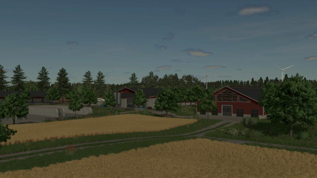 FS25 Southern Sweden V1.0 - FS 25 Maps Mod Download