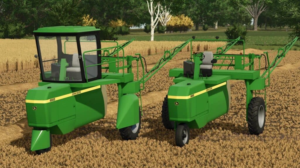 FS25 John Deere 6000 Highboy Sprayer v1.0 - FS 25 Vehicles Mod Download