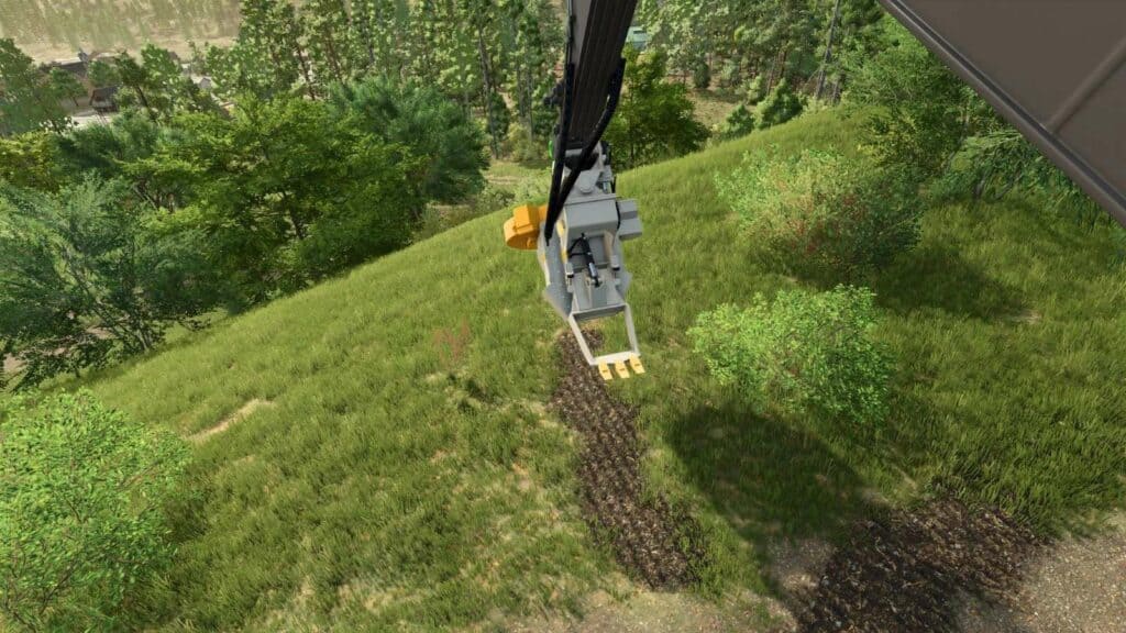 FS25 Stump Grinder Tree Planter v1.0 - FS 25 Implements & Tools Mod ...