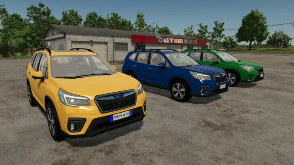 FS25 Subaru Forester V1.1 - FS 25 Cars Mod Download