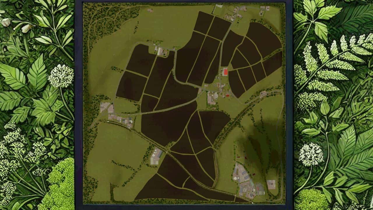 FS25 Rhönplateu V1.0 - FS 25 Maps Mod Download