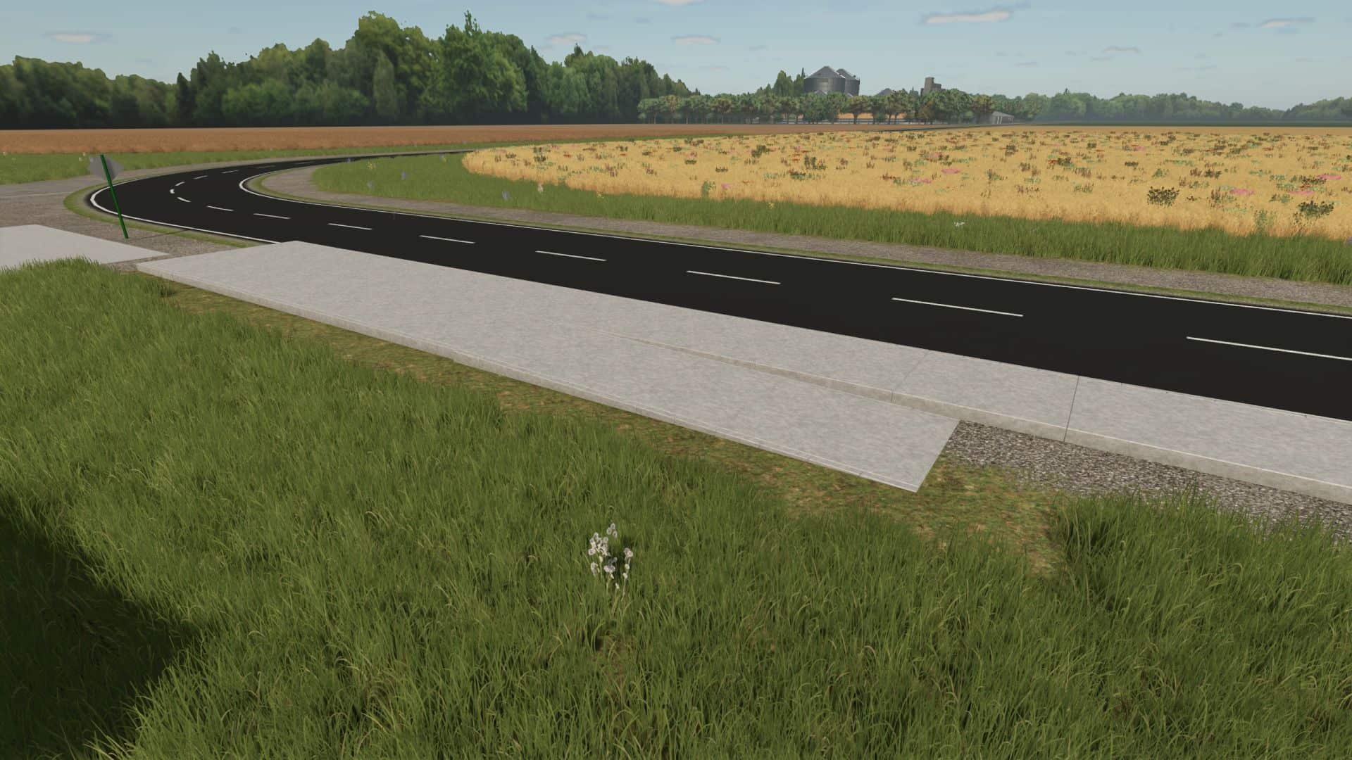 FS25 Sidewalk Pack V1 0 FS 25 Objects Mod Download