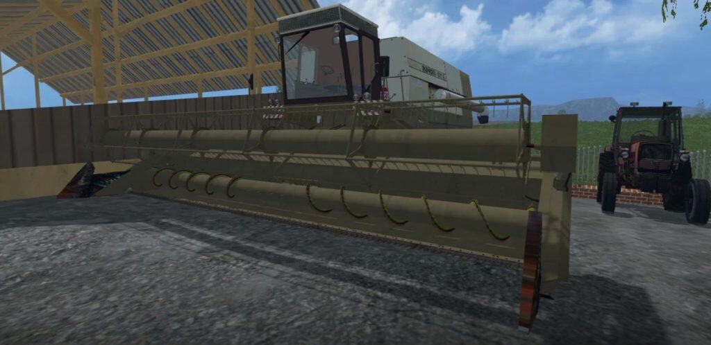 Fs 15 Merger FS15 FORTSCHRITT E516B OLD DDR GERMAN GOOD AGRICULTURAL COMBINE ...