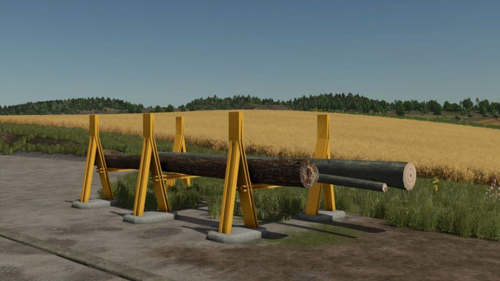 Lumber Rack Fs25 FS25 Wood Chip Production V1.0 - FS 25 Implements & Tools Mod Download