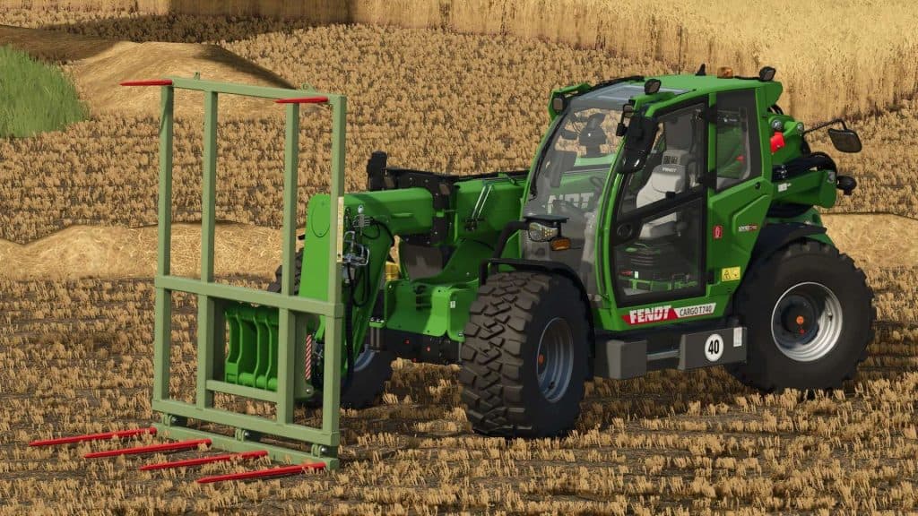 FS25 Sennebogen & Fendt 340 G Telehandlers v1 (1) - Farming simulator ...