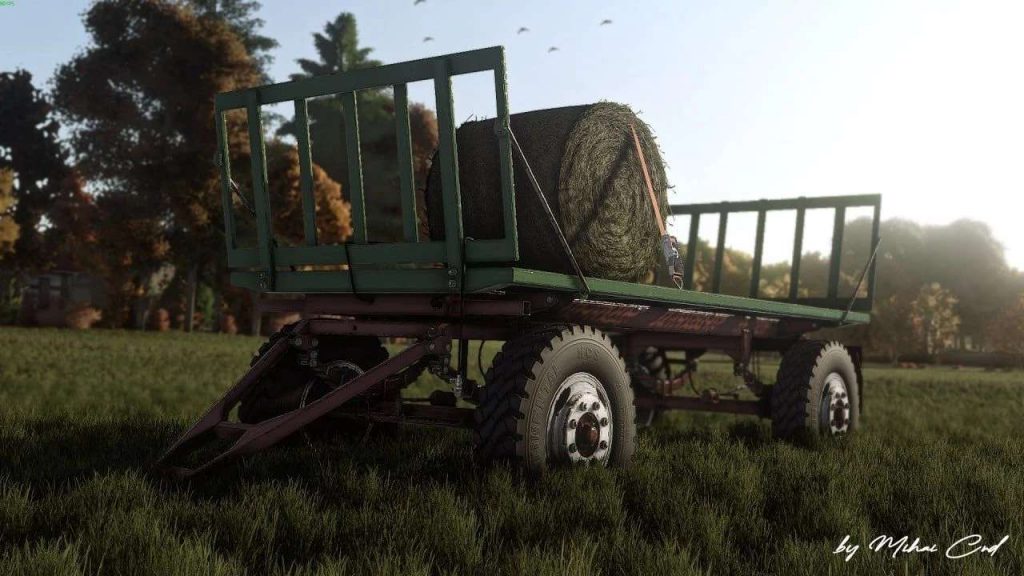 FS25 RM5 Bale Trailer v1.0 - FS 25 Trailers Mod Download