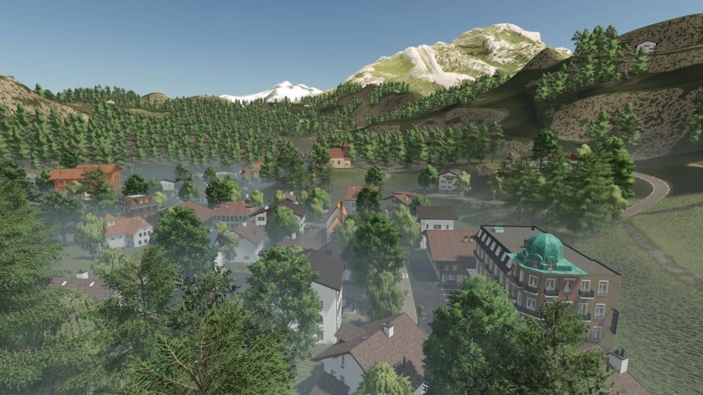 FS25 Vorarlberger Alpen v1.0 - FS 25 Maps Mod Download