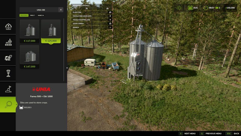 FS25 Construction Search V1.0.1 - FS 25 Objects Mod Download