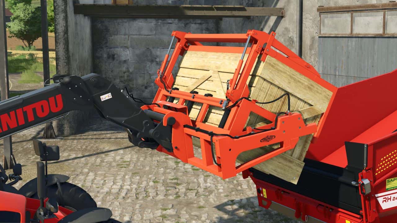 FS25 TC Pack Orenge + Potato Palox v1.0 - FS 25 Implements & Tools Mod ...