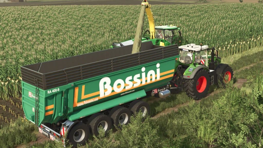 FS25 Bossini RA 400-9 v1.0 - FS 25 Trailers Mod Download