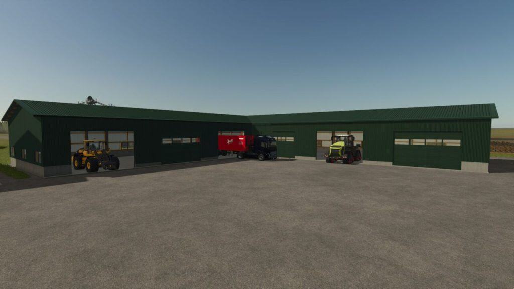 FS25 Hoermann Building Pack 1 v1.5 - FS 25 Buildings Mod Download