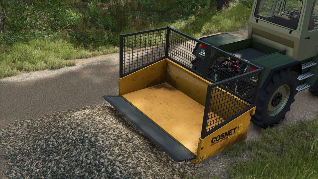 FS25 Cosnet 3-point mounted skip v1.0 - FS 25 Implements & Tools Mod ...
