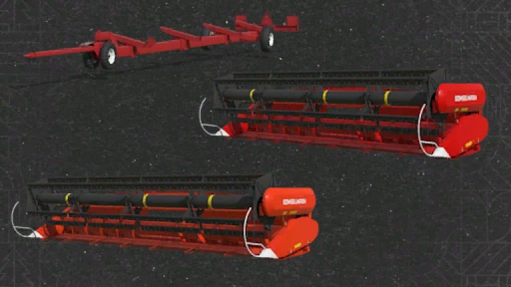 Header Fronts Fs25 FS25 A pack of cutting headers for Palesse GS-12Pro