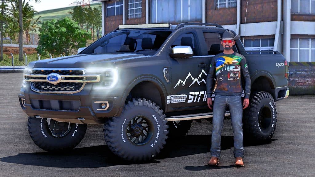 Ford Ranger Fs17 FS25 Ford Ranger v1.0 - FS 25 Cars Mod Download