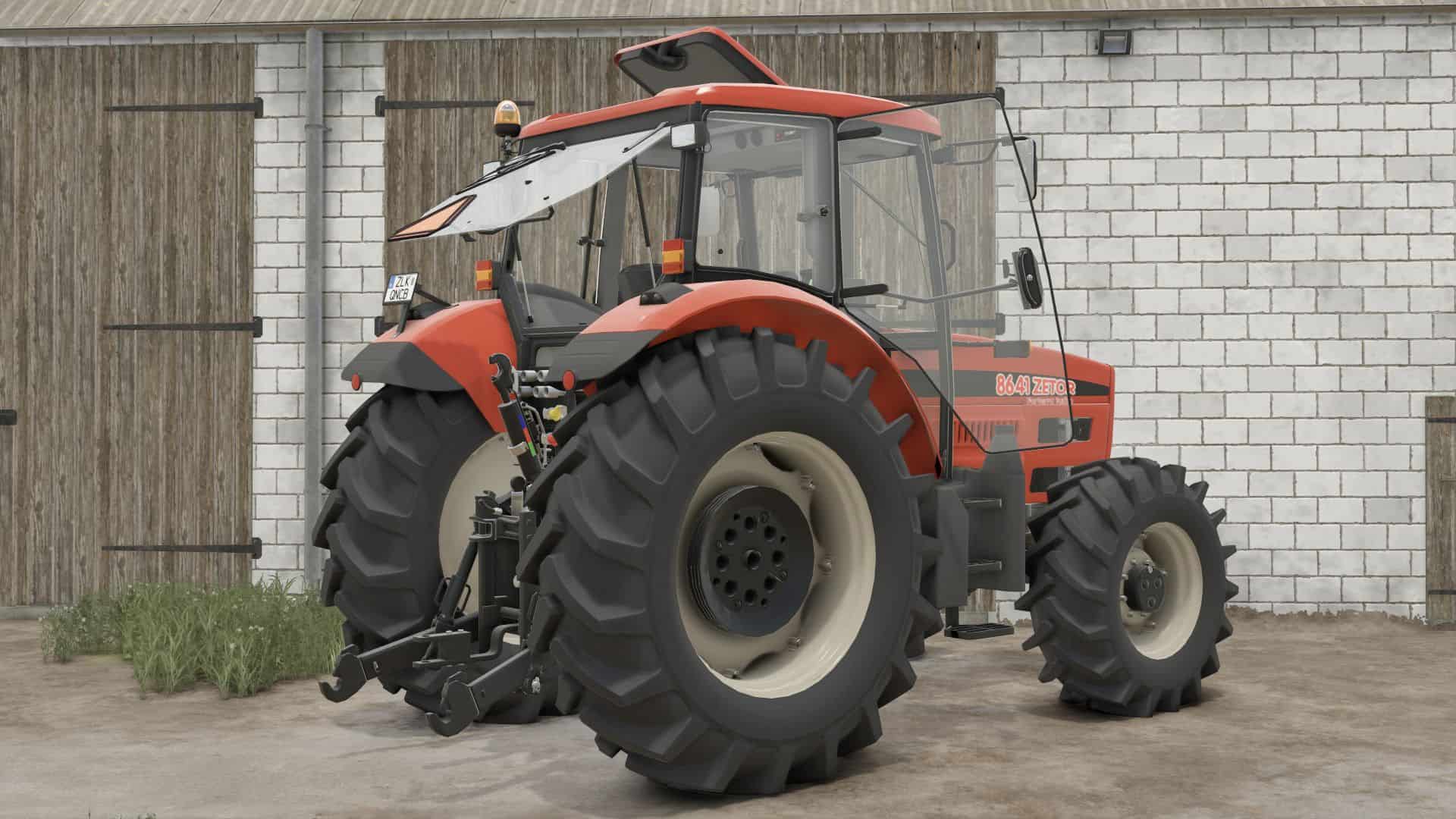 FS25 Zetor Forterra 8641 v1.0 - FS 25 Tractors Mod Download