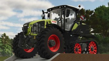FS25 Claas AXION 930-960 TERRA TRAC Rust Edition v1.…