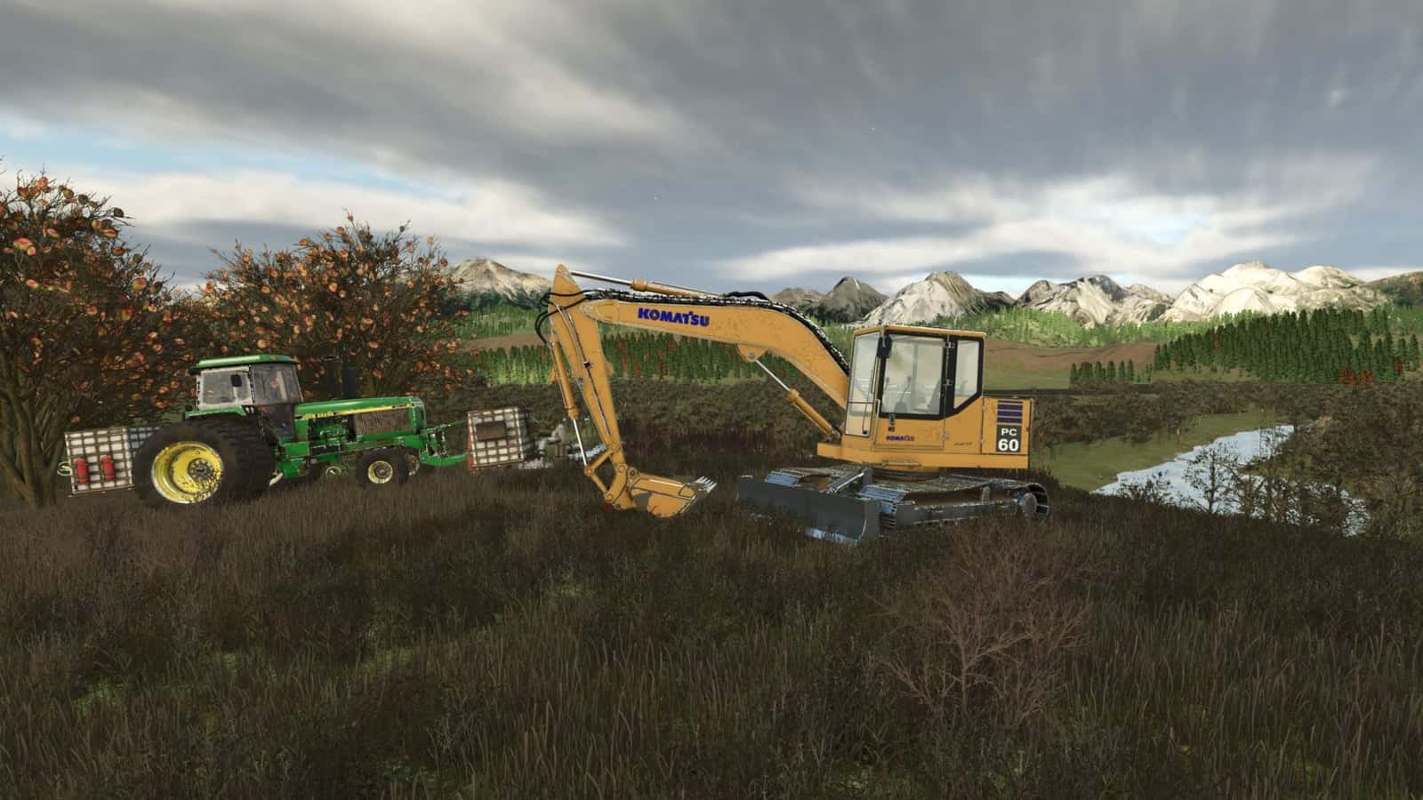 FS25 Komatsu PC 60 Series V1.0.0.2 - Mod Download
