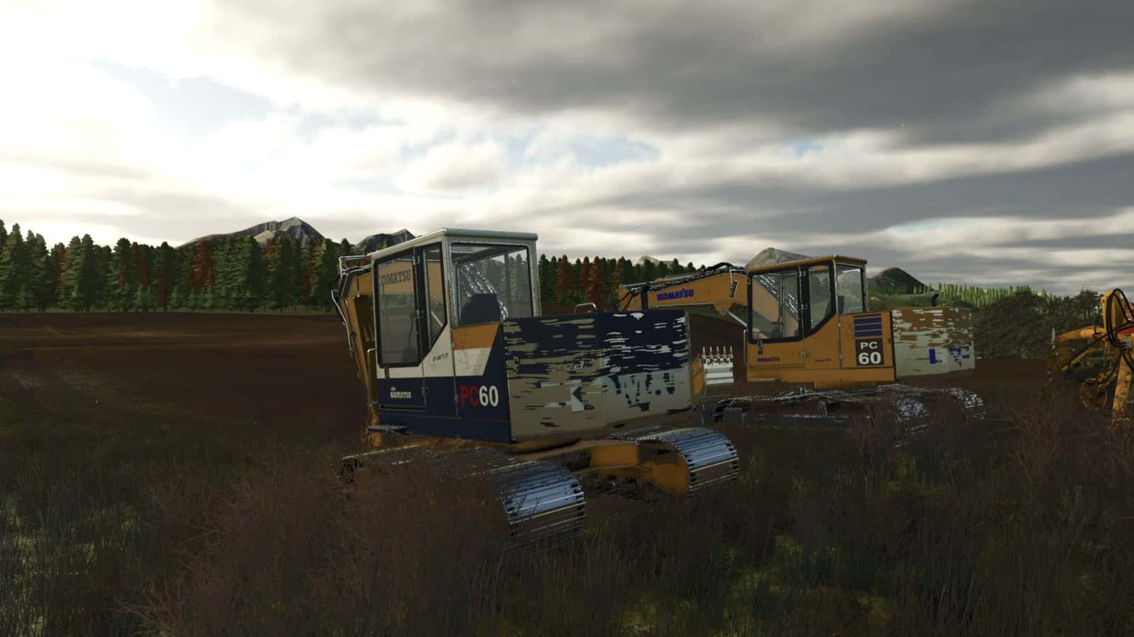 FS25 Komatsu PC 60 Series V1.0.0.2 - Mod Download